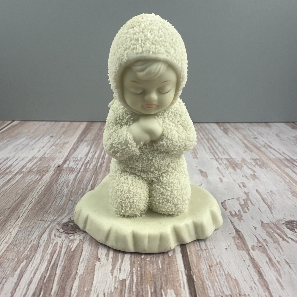 Department 56 Snow baby Now I Lay Me Down To Sleep Figurine